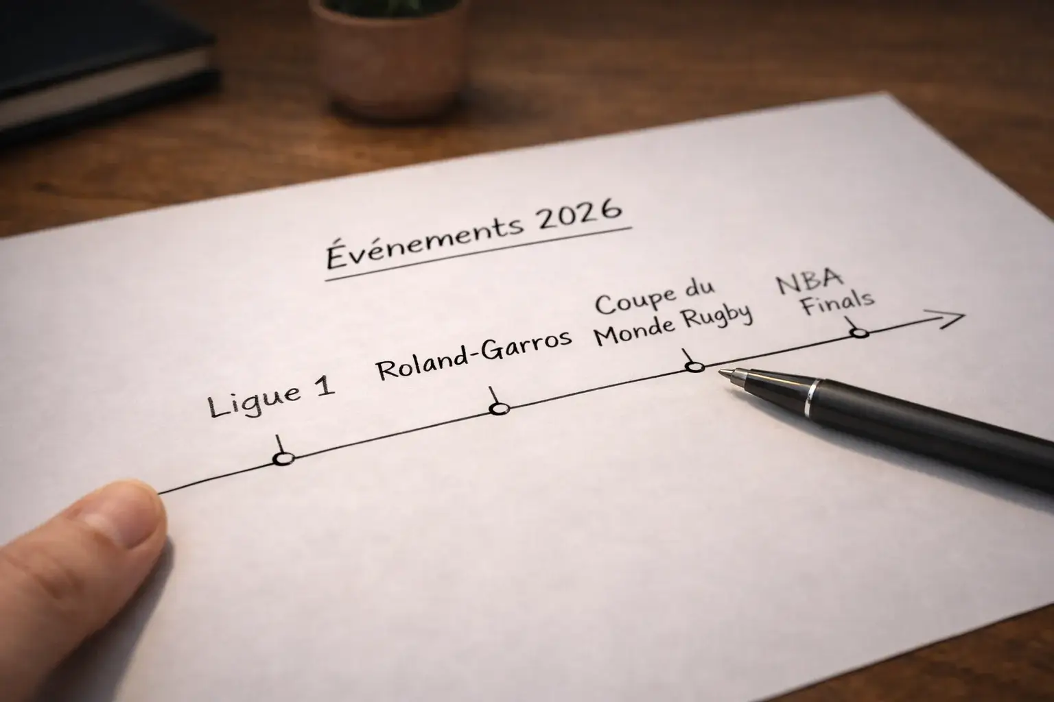 Calendrier des événements sportifs majeurs 2026 football tennis rugby basket